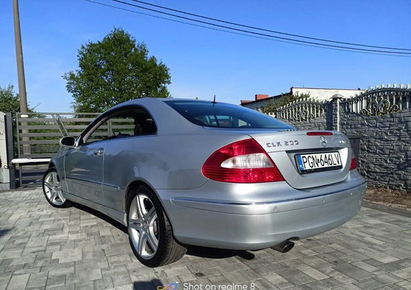 Mercedes-Benz CLK cena 26600 przebieg: 164568, rok produkcji 2005 z Witkowo małe 631